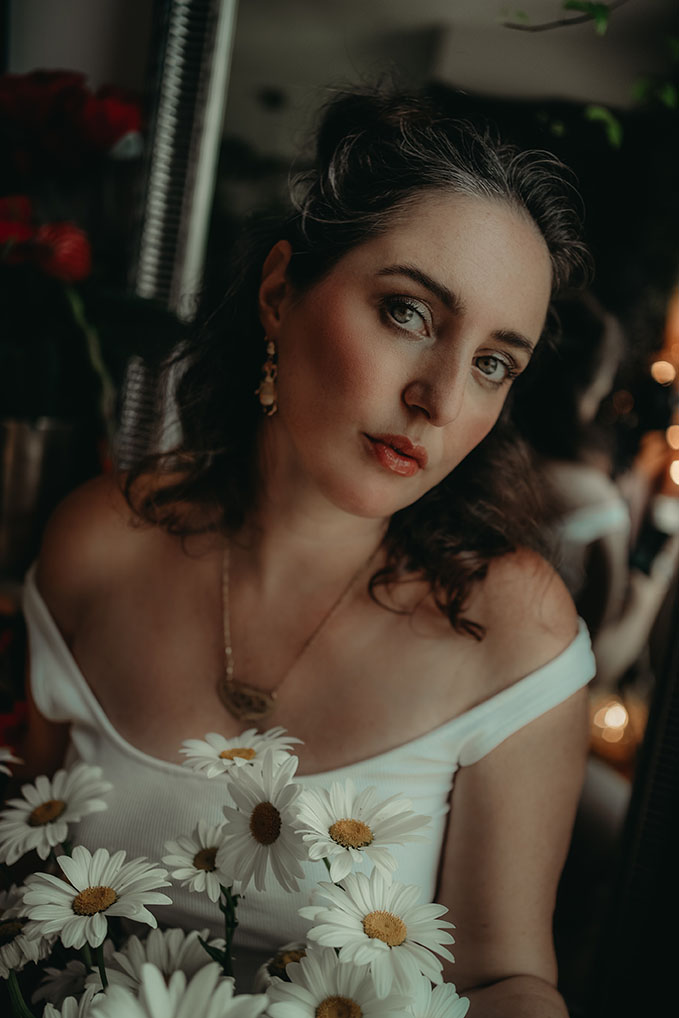 Luxury boudoir photography session at a studio in Krakow